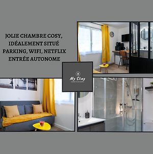 Belle chambre privée, cosy, wifi, Netflix, idéalement placée Saint-Brieuc Exterior photo