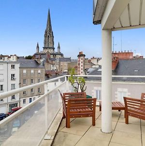 Bright Apartment With Large Central Terrace Nantes Exterior photo