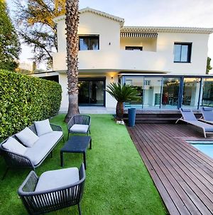 Villa Bel Air Cannes - 240M2 - Freshly Completely Renovated - Beach - Pool - No Party Allowed - No Bachelor-Ette Stay Exterior photo