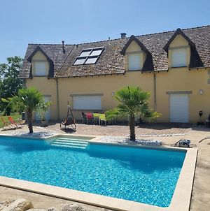 Villa avec piscine, jacuzzi et vue imprenable ! Herry Exterior photo