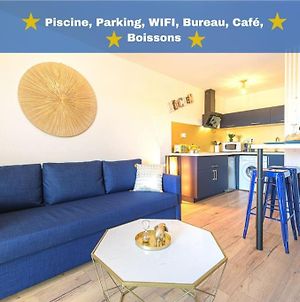 Appartement Le Bleu Nuit Piscine Parking Netflix Cafe à Villemur-sur-Tarn Exterior photo