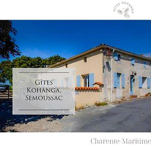 Gites Kohanga - Gite Familial Avec Piscine En Charente-Maritime Semoussac Exterior photo