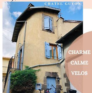 Villa Ma Tour d'Auvergne _Charmant T2 avec vélos à Châtel-Guyon Exterior photo