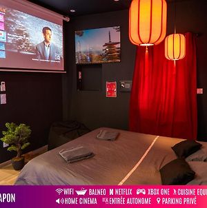 Appartement Capsule Japon Balneo & Netflix & Ecran Cinema à Trith-Saint-Leger Exterior photo