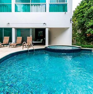 Tropical Private Pool Villa In Gated Upscale Area Playa del Carmen Exterior photo