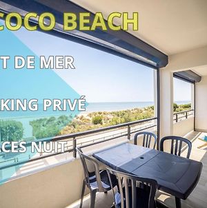 New Coco Beach*Front De Mer*Terrasse*Parking*Vue-Cohote Conciergerie La Grande Motte Exterior photo