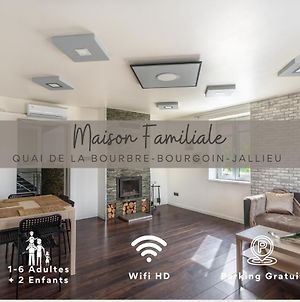 Maison Familiale Quai De La Bourbre Bourgoin-Jallieu Exterior photo