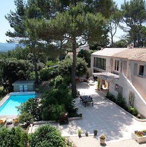 LS2-405 Sèuvo Charmante villa avec piscine privée, avec magnifique vue sur le Luberon, en plein cœur de la Provence, 8 personnes Puget Exterior photo