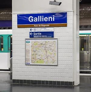 Appartement Metro Gallieni Bagnolet Exterior photo