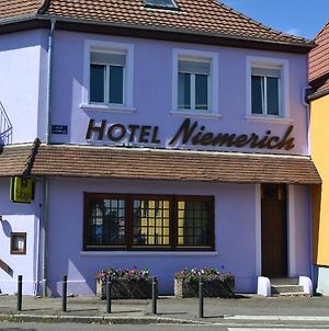 Hotel Restaurant Niemerich Pulversheim Exterior photo