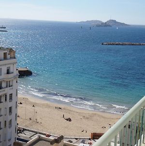 Appartement T3 Pharo - Vue panoramique sur Notre Dame et la plage des Catalans Marseille Exterior photo