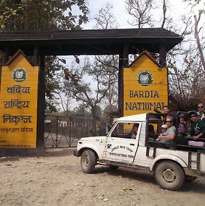 Hôtel Jungle Base Camp à Bardiya Exterior photo