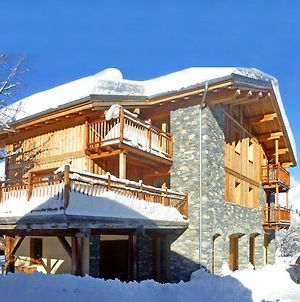 Villa Luxury Chalet Near The Ski Slopes With Fireplace Sauna Bubble Bath And Internet Access à Les Arcs  Exterior photo