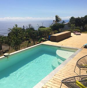 La Kaz Surprise Rez de villa piscine et vue océan Saint-Leu Exterior photo