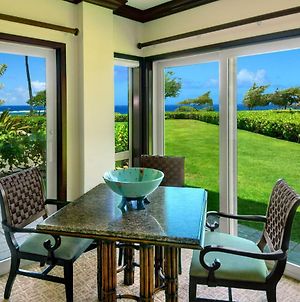 Waipouil Beach Resort Exquisite Ocean Front Condo in Oceanfront H Building Sleeps 8 AC Pool Kapa'a Exterior photo