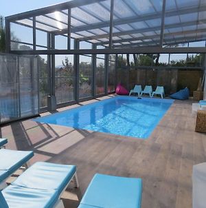 villa 12 pers climatisée, piscine chauffée couverte ou non,2km mer, golf, jardin Anglet Exterior photo