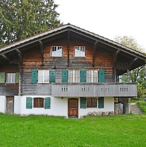 Villa Traditionelles Chalet Schärmtanne à Aeschi Bei Spiez Exterior photo
