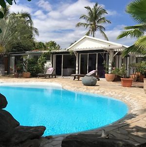 Villa Jasmin avec piscine à 50m plage et lagon Saint-Gilles Les Bains Exterior photo