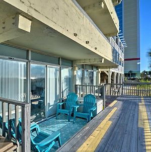 Oceanfront Condo With Shared Deck And Beach Access! Myrtle Beach Exterior photo
