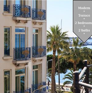 Appartement Martinez Area: New 2Beds/2Baths à Cannes Exterior photo