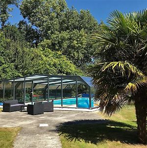Villa de plain-pied avec WIFI, piscine privée sous abris haut à PLEUMEUR-BODOU - Ref 461 Exterior photo