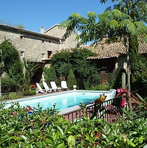 Luxurious Villa In Moussac With Swimming Pool Saint-Césaire-de-Gauzignan Exterior photo