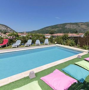 Villa de 4 chambres avec vue sur la ville piscine privee et jacuzzi a Foix Exterior photo
