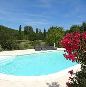 Villa de 4 chambres avec piscine privee jardin amenage et wifi a Léobard Exterior photo