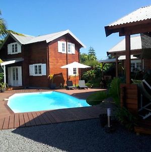 Bungalow d'une chambre avec piscine partagee jardin amenage et wifi a Vincendo Saint Joseph Exterior photo