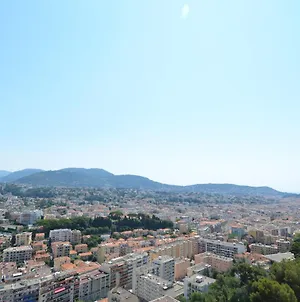 Appartement vue panoramique avec piscine pour 6 personnes à Nice quartier Pessicart Exterior photo