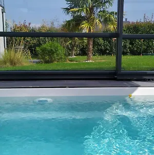 maison 190 M2 sur la côte Fleurie au coeur du d-day avec piscine chauffée Amfréville Exterior photo
