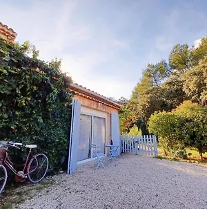 Studio avec jardin entre Aix-en-Provence, Luberon et Verdon Peyrolles-en-Provence Exterior photo