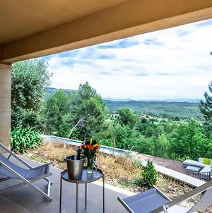 Appartement Studio Panoramic With The Pool Near Saint Victoire Aix En Provence à Le Tholonet Exterior photo