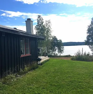 Naerglimt - Cabin By The Lake Naera Sjusjøen Exterior photo