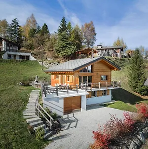 Chalet Amerhone - Luxury Chalet With Jacuzzi Riddes Exterior photo