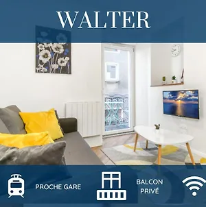 Homey Walter - Proche Gare - Balcon Prive - Wifi La Roche-sur-Foron Exterior photo