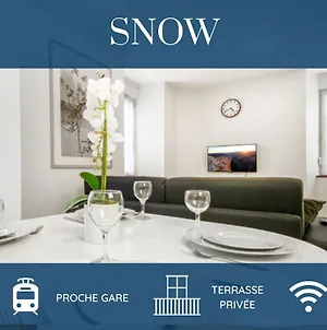 Homey Snow - Proche Gare - Balcon Prive - Wifi La Roche-sur-Foron Exterior photo