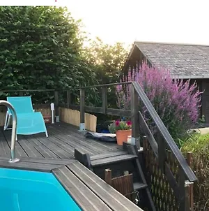 Maison de 3 chambres avec piscine partagee jardin clos et wifi a Notre Dame du Touchet Exterior photo