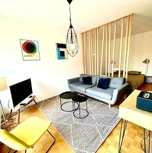Appartement Superbe studio à Champel, terrasse à Genève Exterior photo
