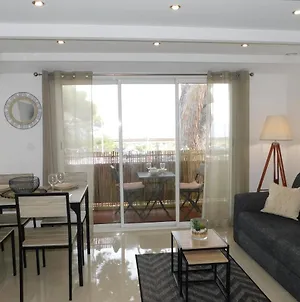 Charming Air-Conditioned "Riveira" T1 Duplex With Sea View Antibes Exterior photo