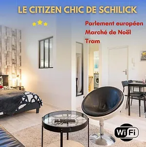 Appartement * Le Citizen Chic De Schilick * à Schiltigheim Exterior photo