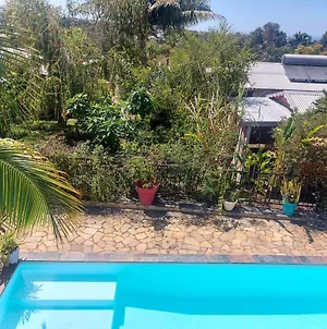 Maison d'une chambre avec piscine partagee jardin amenage et wifi a Ravine des Cabris a 7 km de la plage Exterior photo