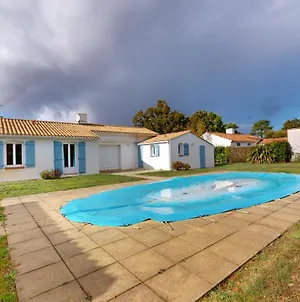 Villa Terre Et Mer Avec Piscine Privee LʼAiguillon-sur-Vie Exterior photo