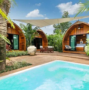 Chalet-Style 2Br Villa With Pool Pasak Paradise 2 Ban Pak Lak Exterior photo