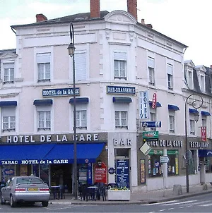 Hotel De La Gare Cosne-Cours-Sur-Loire Exterior photo
