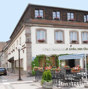 Hotel Restaurant Erckmann Chatrian Phalsbourg Exterior photo